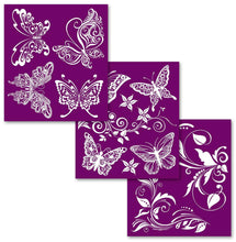 Load image into Gallery viewer, Butterflies - Silkscreen Stencil
