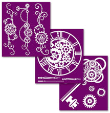 Load image into Gallery viewer, Belles and Whistles- Steampunk - Silkscreen Stencil