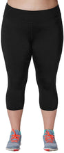 Load image into Gallery viewer, Juxu Sport Womens  Active Black Capri Various Sizes