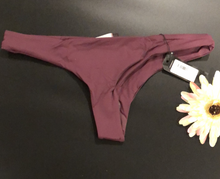 Load image into Gallery viewer, Tavik+ Ali Mini Swim Bottom Merlot Size Large
