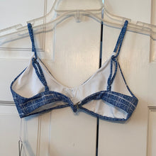 Load image into Gallery viewer, Tavik+ Nahla Bralette Top Off The Grid Pacific Blue Size X-Small