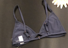 Load image into Gallery viewer, Tavik+ Jett Textured Triangle Swim Top Textured Ombre Blue
