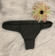 Load image into Gallery viewer, Tavik+ Ali Mini Swim Bottom Glossy Pique Cove Grey Size X-Small