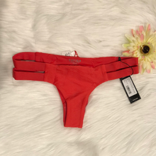 Load image into Gallery viewer, Tavik+ Chloe Mini Swim Bottom Textured Amalfi Hibiscus Size Small