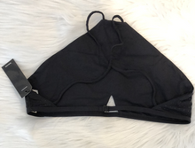 Load image into Gallery viewer, Tavik+ Rylan Halter Top Studded Black Beaded Size Large