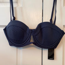 Load image into Gallery viewer, Tavik+ Corsica Textured Swim Top Textured Ombre Blue