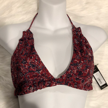 Load image into Gallery viewer, Tavik+ Lily Triangle Swim Top Lap of Luxury Red Size Medium