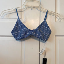 Load image into Gallery viewer, Tavik+ Nahla Bralette Top Off The Grid Pacific Blue Size X-Small