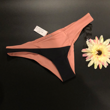 Load image into Gallery viewer, Tavik+ Jaclyn Moderate Swim Bottom Black/Rose Dawn Size Large