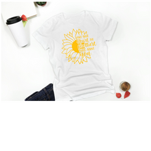 Load image into Gallery viewer, Make your heart the prettiest thing about you Sunflower Design #1011
