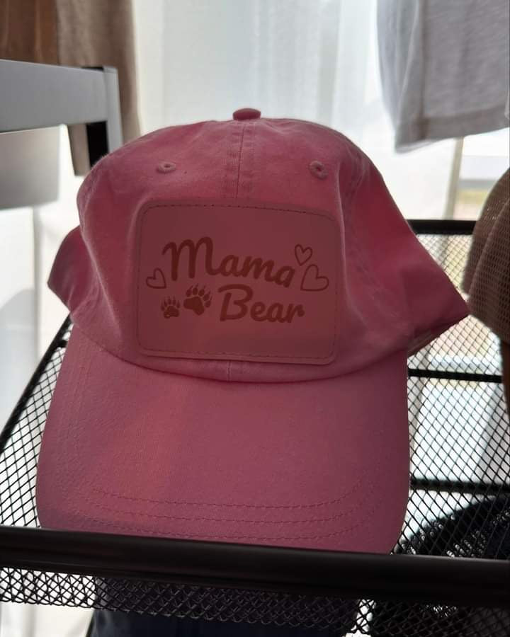 Mama Bear Pink Hat