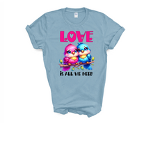 Load image into Gallery viewer, Love is all you need Love Birds Design #1022
