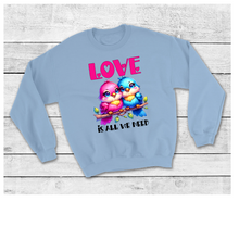 Load image into Gallery viewer, Love is all you need Love Birds Design #1022

