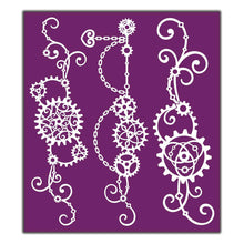 Load image into Gallery viewer, Belles and Whistles- Steampunk - Silkscreen Stencil
