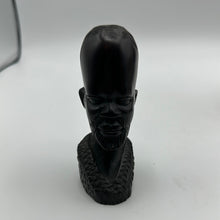 Load image into Gallery viewer, Vintage African Ebony Wood Busts Set 4
