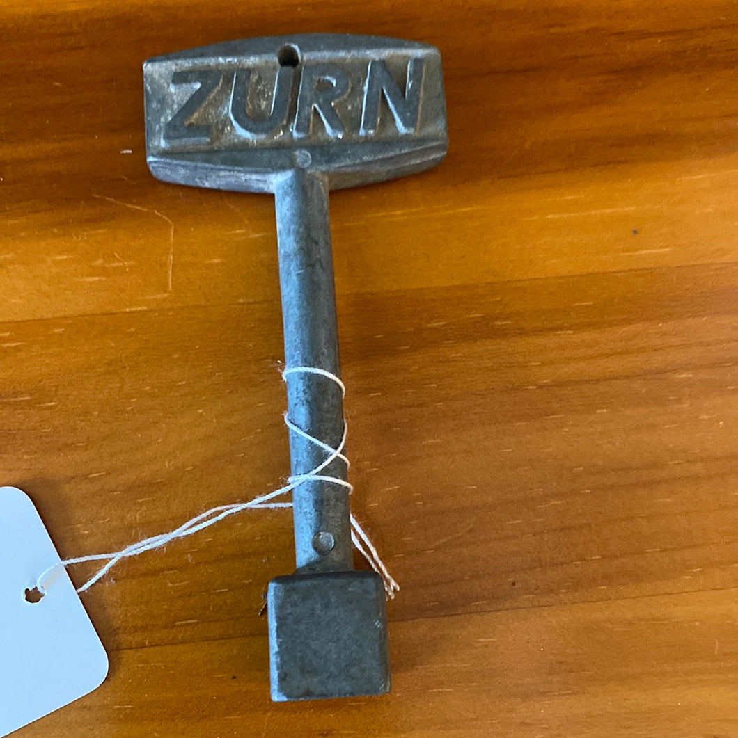 Vintage Zurn hydrant key tool