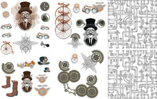 Load image into Gallery viewer, Steampunk - Transfer
