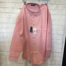 Load image into Gallery viewer, XL Button Up Long Sleeve Pink Cotton Traders Shirt
