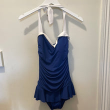 Load image into Gallery viewer, Ralph Lauren Size 10 Blue Swimsuit
