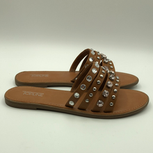 Load image into Gallery viewer, Topline Allbright Tan Sandal
