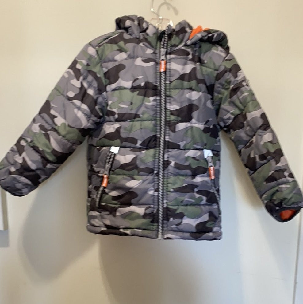 Osh Kosh B Gosh Camoflauge Winter Coat Size 5 T