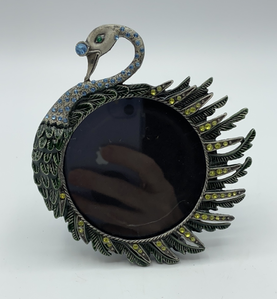 Peacock Metal Picture Frame