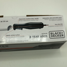 Load image into Gallery viewer, Black and Decker Comfort grip 9&quot; Electric Knife
