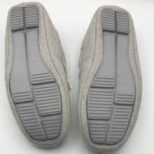 Load image into Gallery viewer, Steve Madden Sailor Moccasin Gray Slippers Size 10
