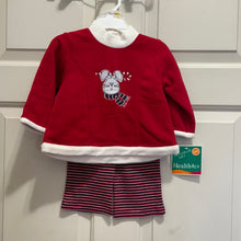 Load image into Gallery viewer, Two-piece Set Christmas 12 M Outfit
