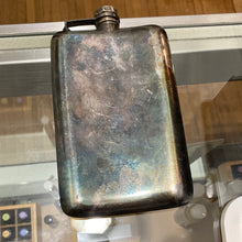 Load image into Gallery viewer, Silver flask with patina
