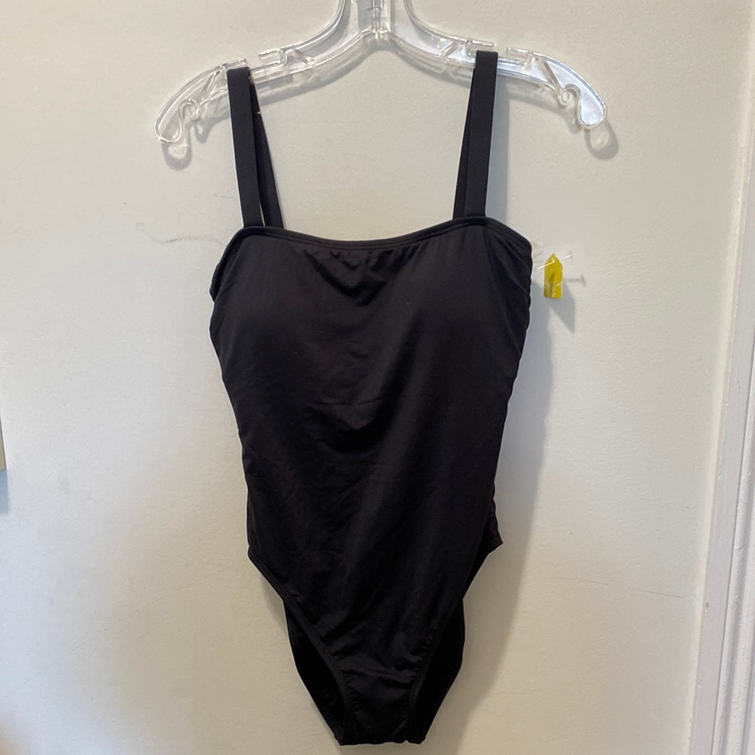 Michael Kors One Piece Black Swimsuit Size 10