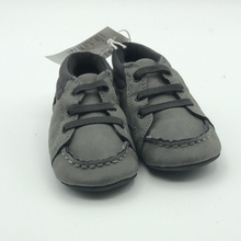 Load image into Gallery viewer, Baby Boy Grey Soft Sneaker High Top Style Size 6-12 Months
