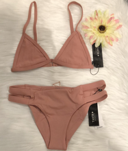 Load image into Gallery viewer, Tavik+ Jett Triangle Top With Matching Chloe Full Bottoms Rose Dawn Size X-Small
