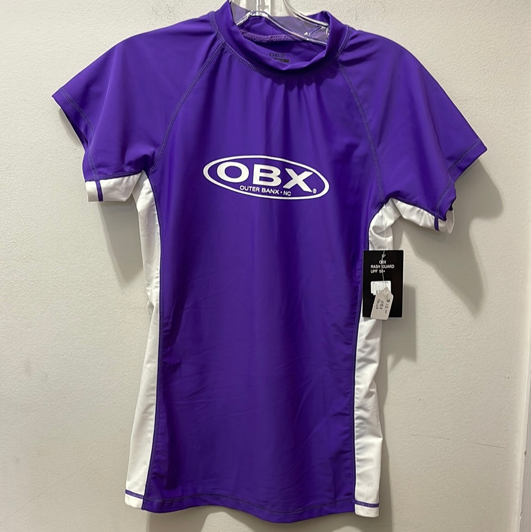 OBX XL Purple Shirt UPF 50+