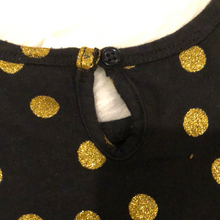 Load image into Gallery viewer, Harper Canyon Black Dress Gold Dots Long Sleeve Multi Sizes
