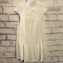Load image into Gallery viewer, Lucky Brand White Sleeveless Blouse Size Medium
