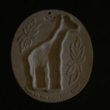 Load image into Gallery viewer, Henn workshops 1998 limited edition giraffe Noah’s Ark cookie mold
