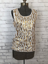 Load image into Gallery viewer, Covington Sequin Sleeveless Blouse Size XL
