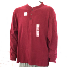 Load image into Gallery viewer, St John&#39;s Bay Sueded Jersey Royal Burgundy Size XL
