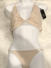 Load image into Gallery viewer, Tavik+ Asher Swim Matching Bikini Set Tapioca Size Medium
