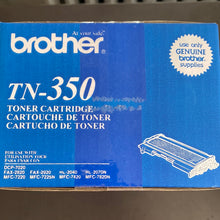 Load image into Gallery viewer, Brother TN-350 Black Standard Yield Toner Cartridge
