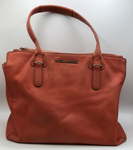 Load image into Gallery viewer, Kate Landry Large Orange Shoulder Handbag
